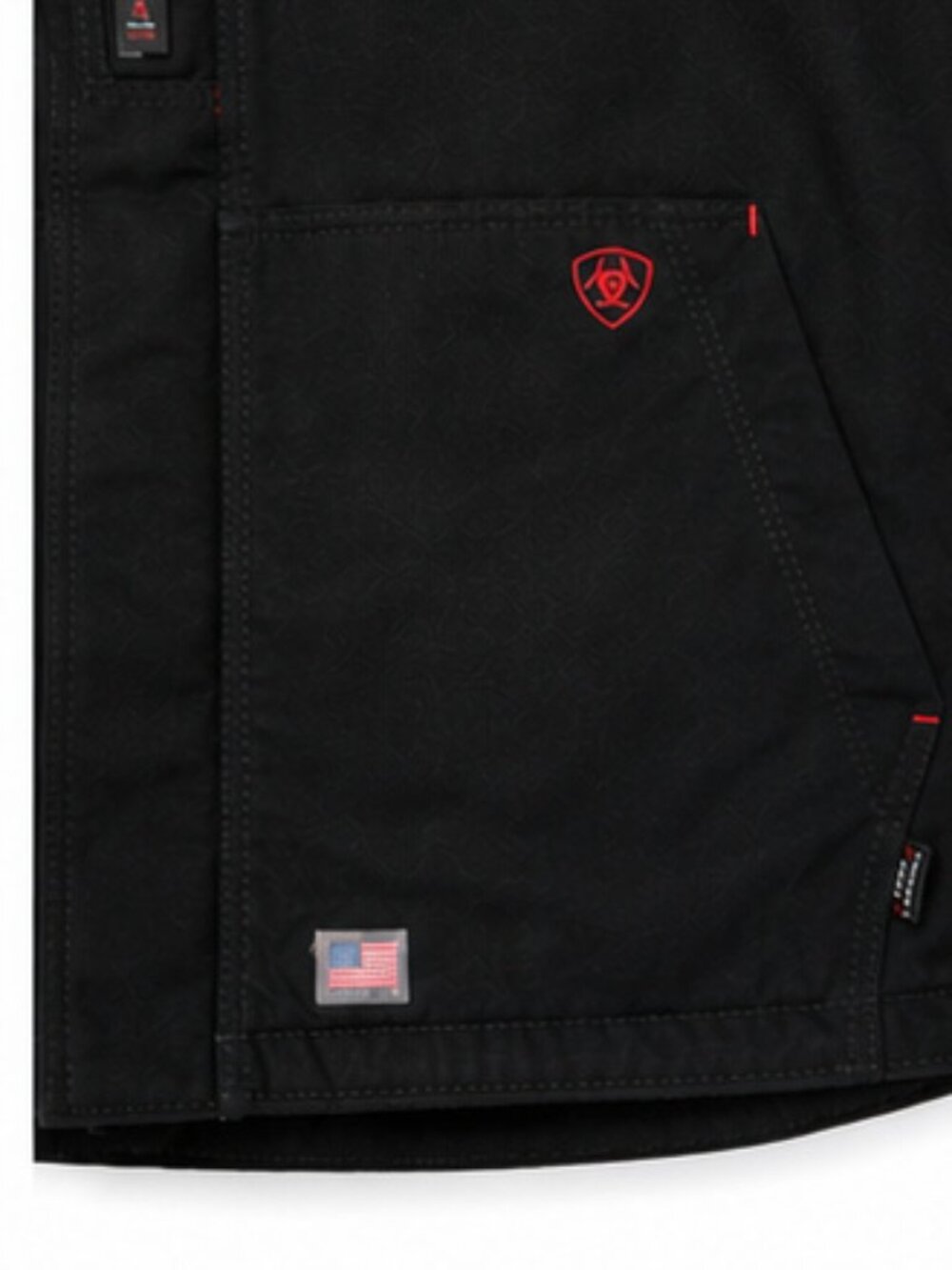 Ariat FR Workhorse Insulated Vest Men's XXL Black CAT 4 Flame Resistant - Picture 4 of 8